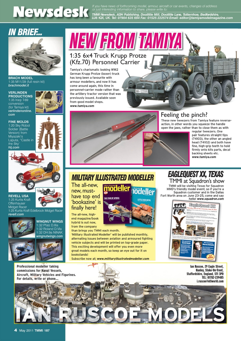 Tamiya Model Magazine 187 (2011.05)